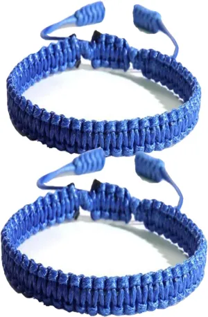 2/4pcs Blue Friendship Bracelets,Friendship Bracelets For Women And Mens Bracelets Rope,Woven Bracelets For Women Friendship Gifts Friendship Bracelets Bulk