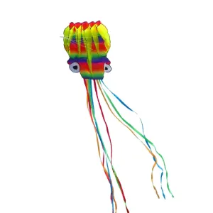 3d Octopus Soft Kite 5m Giant Kite with 100m Tire Line Giant Soft Kites for Adults Outdoor Toys