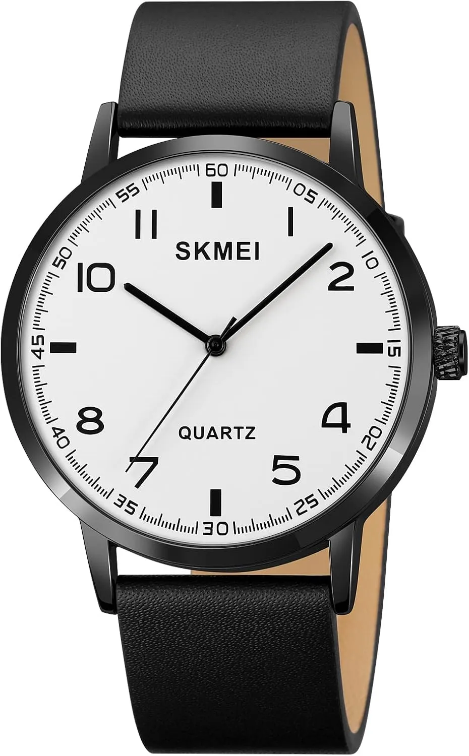 Analog Watch for Men, Ultra Thin Quartz Watches Men, Leather Men's Wrist Watches, Classic Mens Dress Watch Very Easy to Read Wristwatch