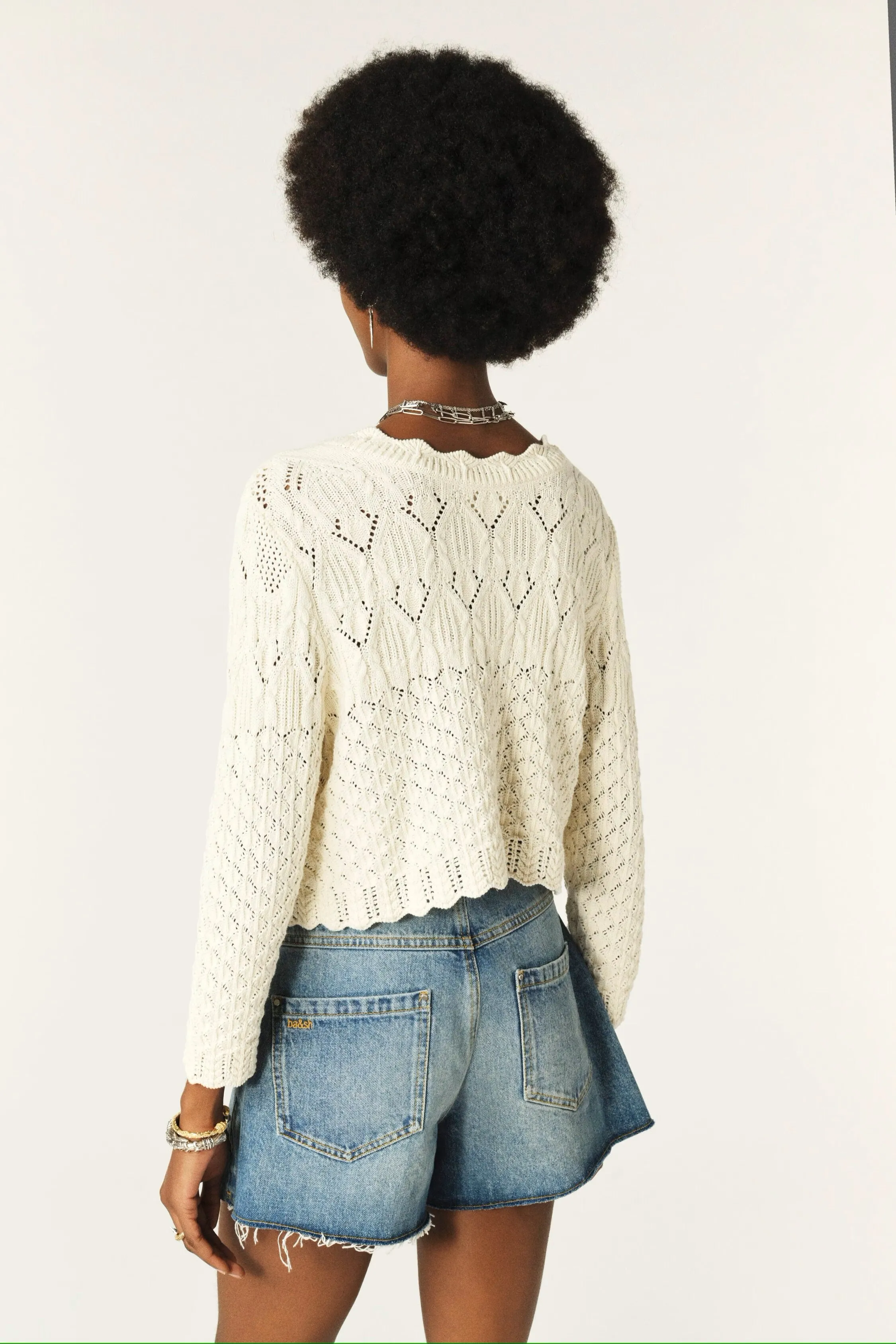 Ba&sh Jump Cardigan