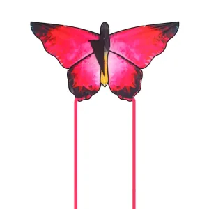 Beautiful Butterfly Kites Red Crystal Butterfly Kites with 100m Kite String Children Adults Kites Factory Outdoor Toys