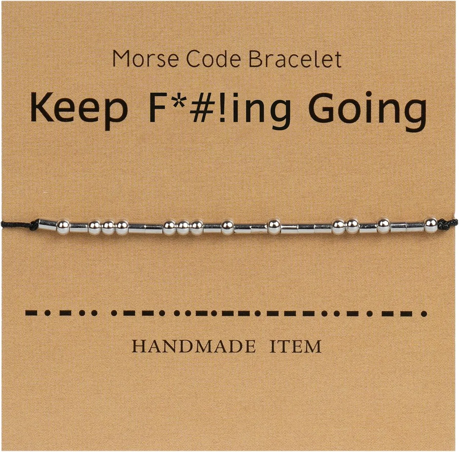Best Friend Morse Code Bracelet for Women, Birthday Gifts for Soul Sisters, BFF and Long Distance Friendship Presents, Work Bestie Gift, Easter Basket Stuffers for Best Friends and Sisters