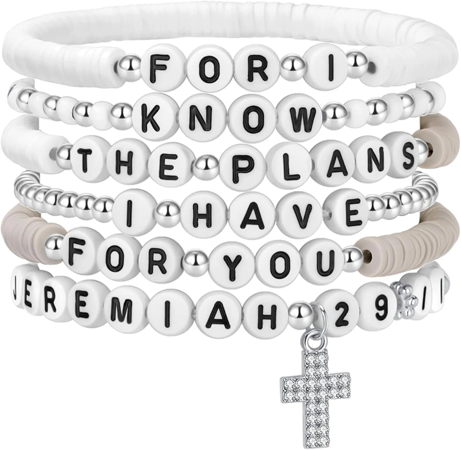 Bible verse bracelets Christian Bracelet Bible Verse Wristbands Inspirational Daily Bible Verse Bracelets for Women Men