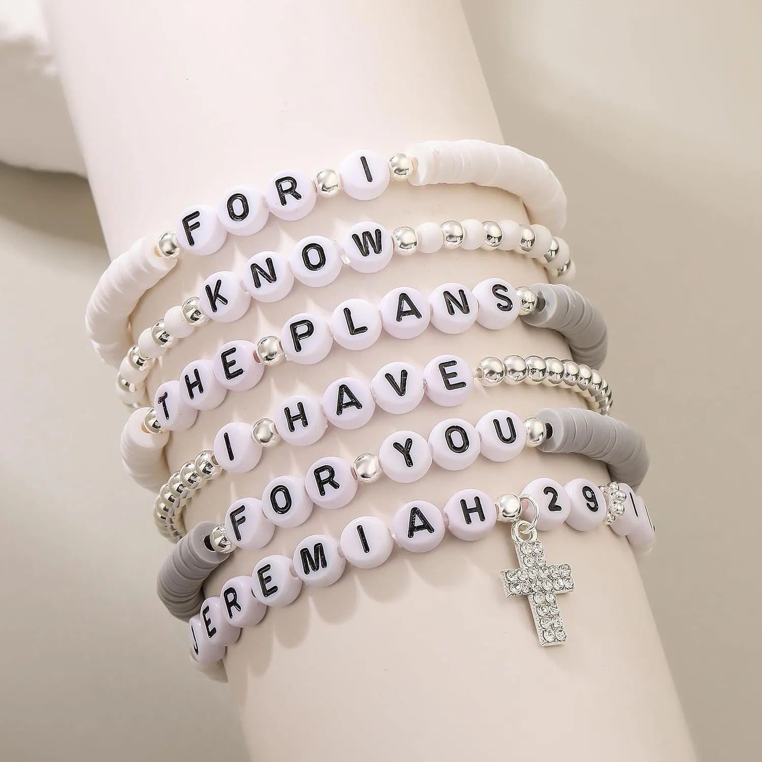 Bible verse bracelets Christian Bracelet Bible Verse Wristbands Inspirational Daily Bible Verse Bracelets for Women Men