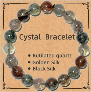 Blessing Beaded Stone Bracelet 18th 25th 30th 35th 45th 60th 70th Birthday Gift For Women Daughter Mon Sisiter Grandma Good Wish Gifts
