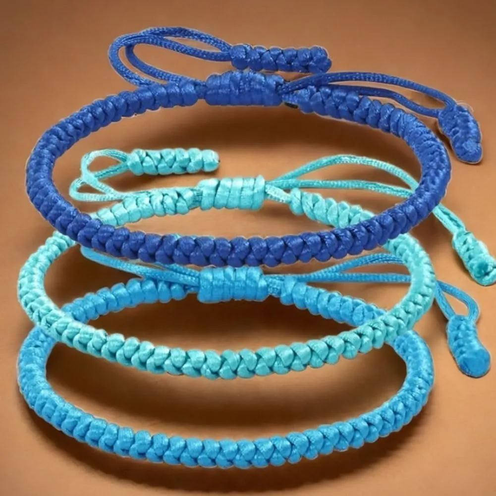 Blue Friendship Bracelets for Women, Blue Friendship Bracelet Kit, Dark Blue Beaded Friendship Bracelets