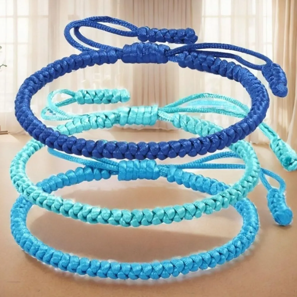 Blue Friendship Bracelets for Women, Blue Friendship Bracelet Kit, Dark Blue Beaded Friendship Bracelets