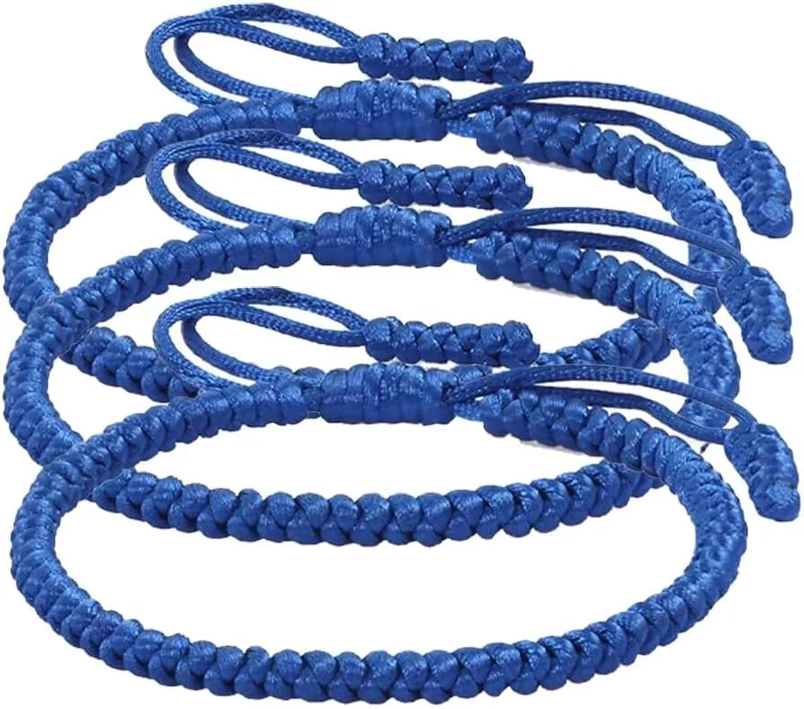 Blue Friendship Bracelets for Women, Blue Friendship Bracelet Kit, Dark Blue Beaded Friendship Bracelets