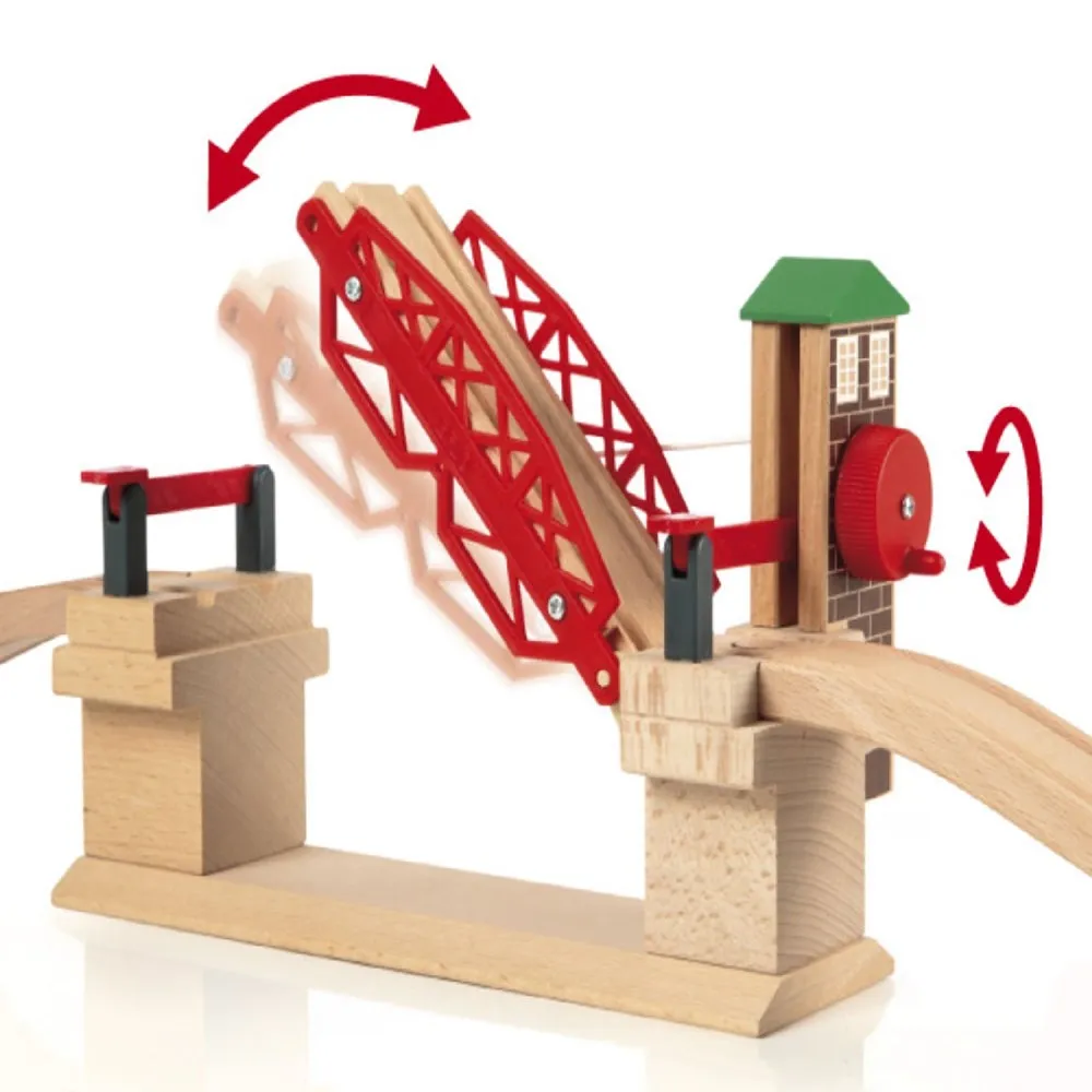 BRIO Bridge - Lifting Bridge 3 pieces 33757