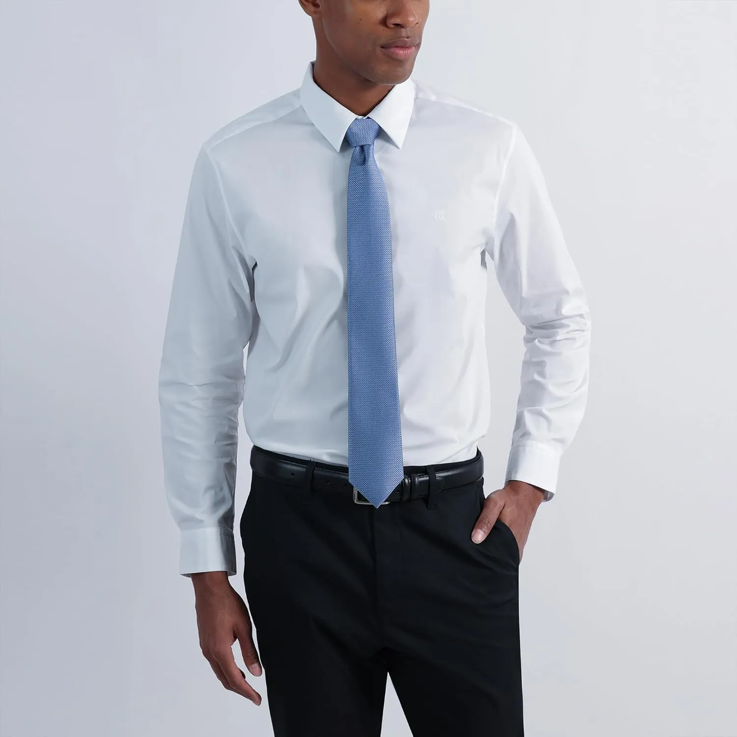 Calvin Klein mens Gingham Pattern Necktie