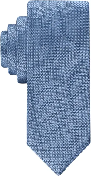 Calvin Klein mens Gingham Pattern Necktie