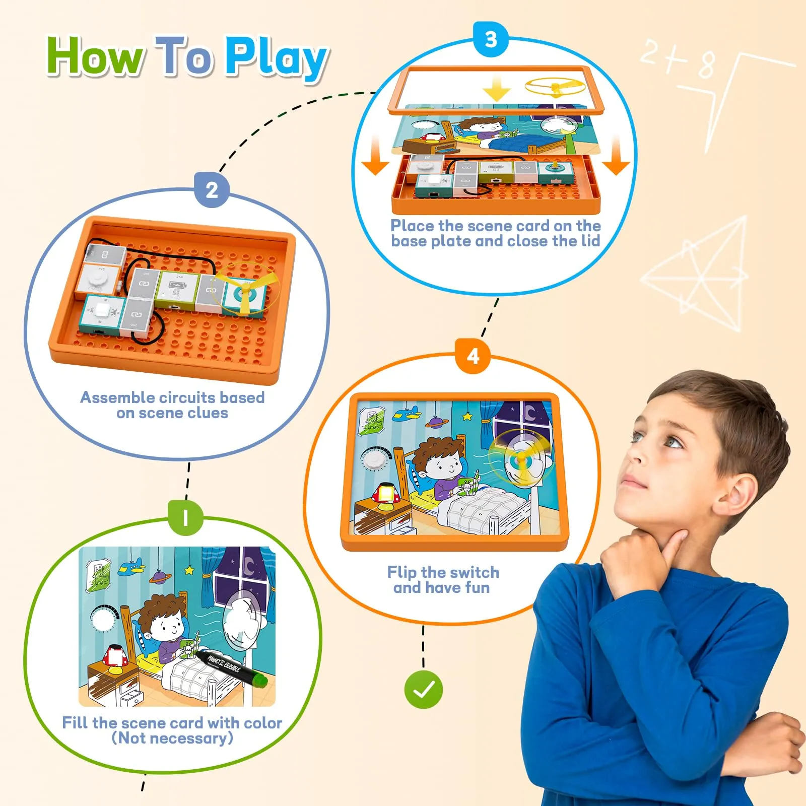 Circuit Kits for Kids Age 3-12 STEM Toys