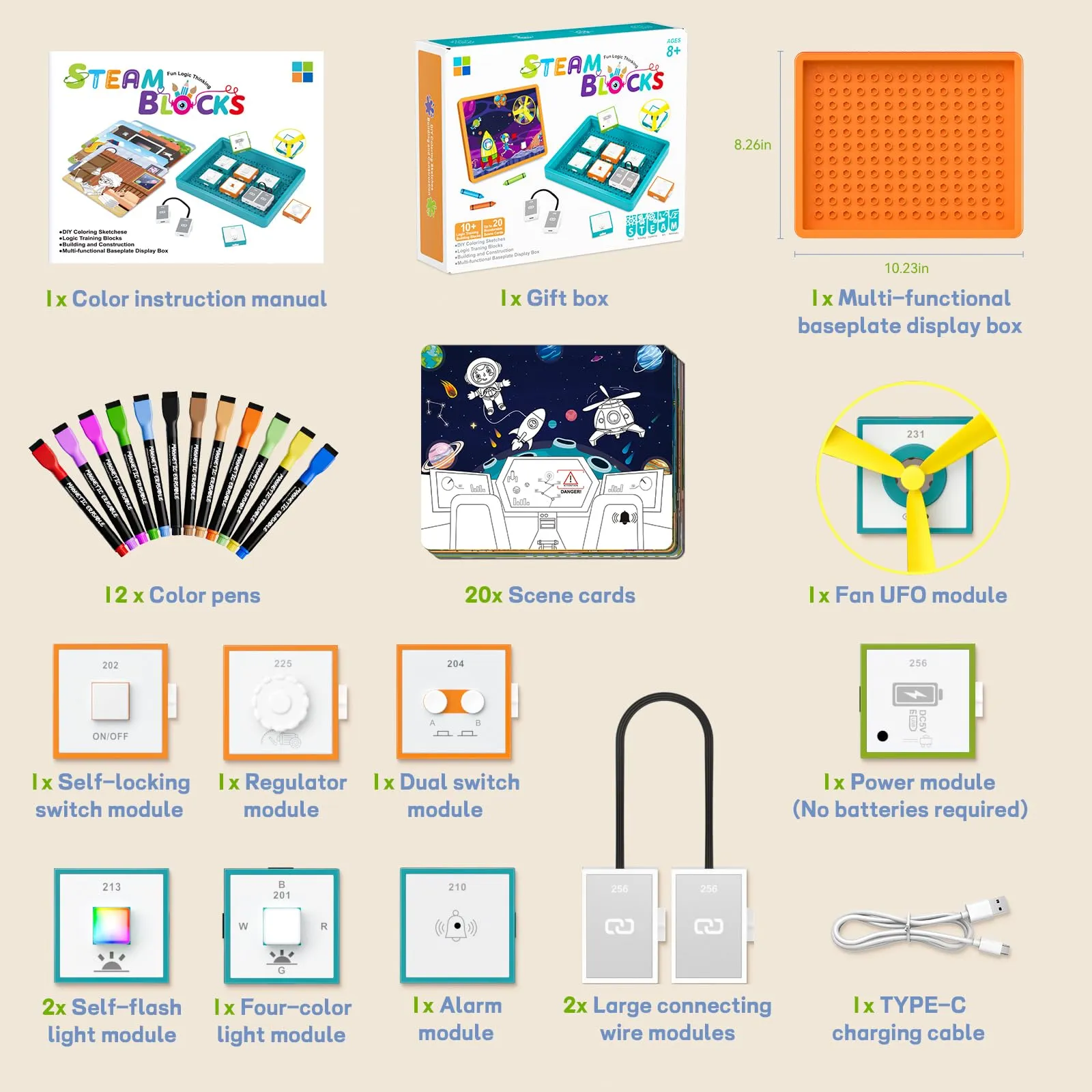 Circuit Kits for Kids Age 3-12 STEM Toys
