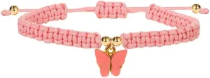 COLORFUL BLING Butterfly Charm Bracelets Adjustable Hand Woven String Bracelets BFF Gift for Women