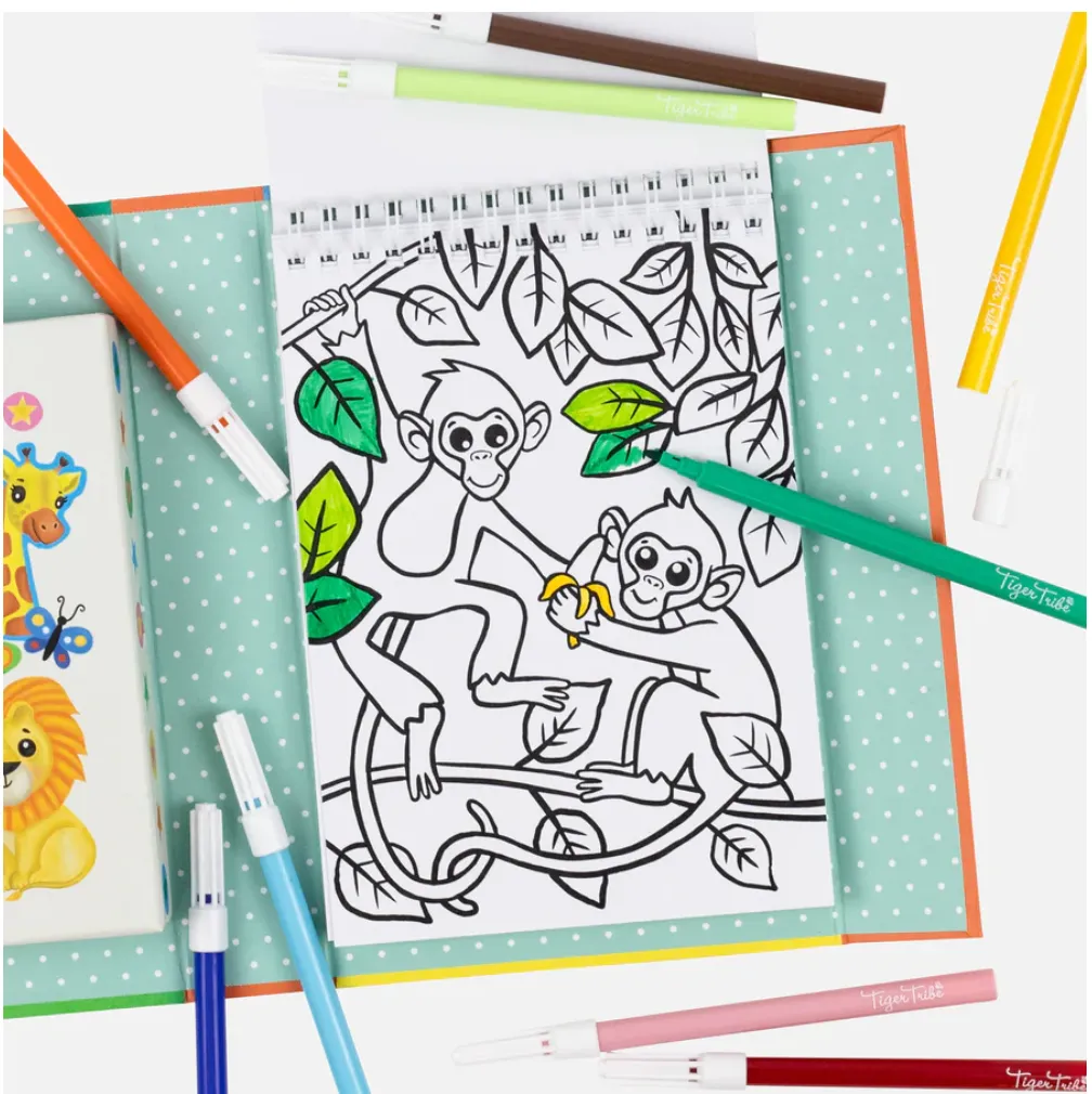 Colouring Set - Zoo