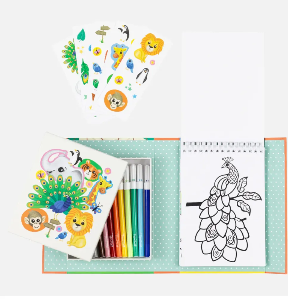 Colouring Set - Zoo