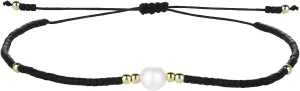 CQUAN CHI Charm Pearl Bracelet Handmade Friendship Seed Bead Bracelets Thin Strings Flat Knot Adjustable Women Bracelets