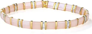 CQUAN CHI TILA Stretch Bracelets Boho Friendship Bracelet Handmade Fashion Beadds Bracelets for Women Jewelry