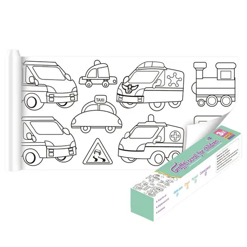 Creative Coloring Paper Roll for Kids - Endless Art Fun & Imagination
