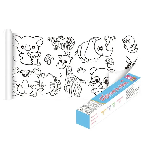 Creative Coloring Paper Roll for Kids - Endless Art Fun & Imagination