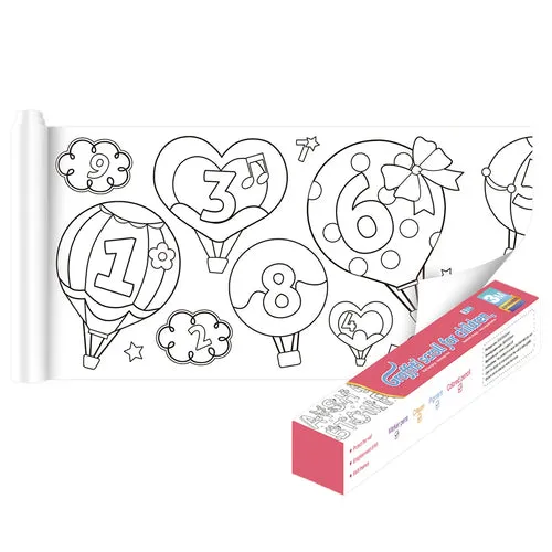 Creative Coloring Paper Roll for Kids - Endless Art Fun & Imagination