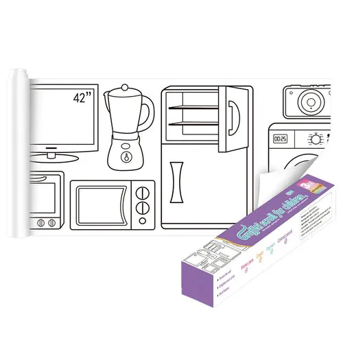 Creative Coloring Paper Roll for Kids - Endless Art Fun & Imagination