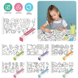 Creative Coloring Paper Roll for Kids - Endless Art Fun & Imagination