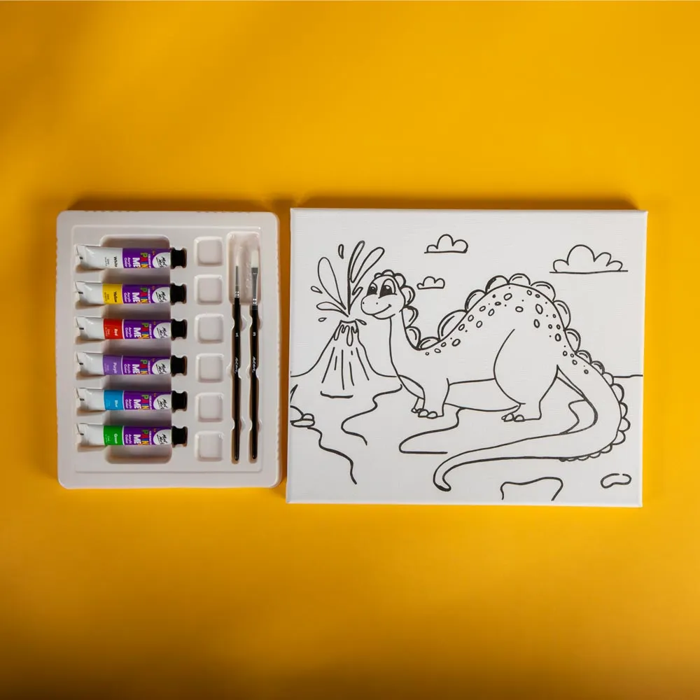 Creative Kids Paint Me Set 9pc - Dinosaur