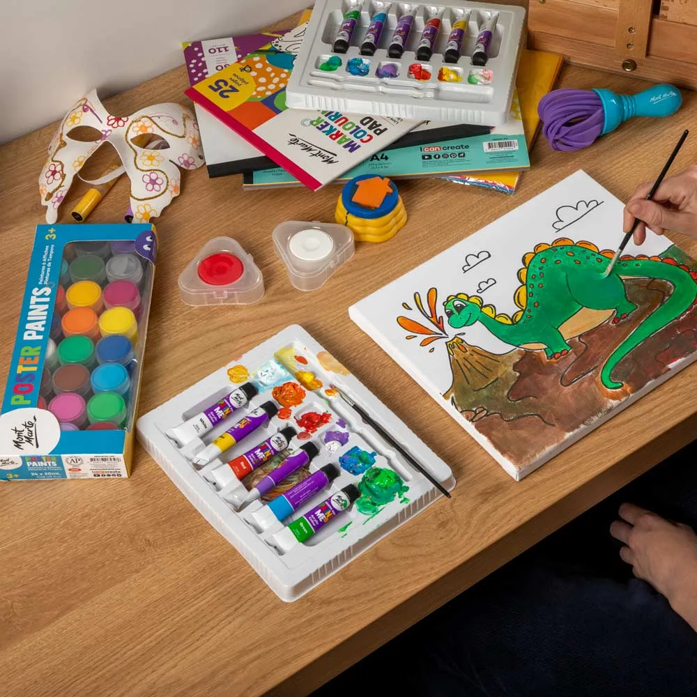 Creative Kids Paint Me Set 9pc - Dinosaur