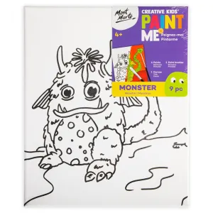 Creative Kids Paint Me Set 9pc - Monster