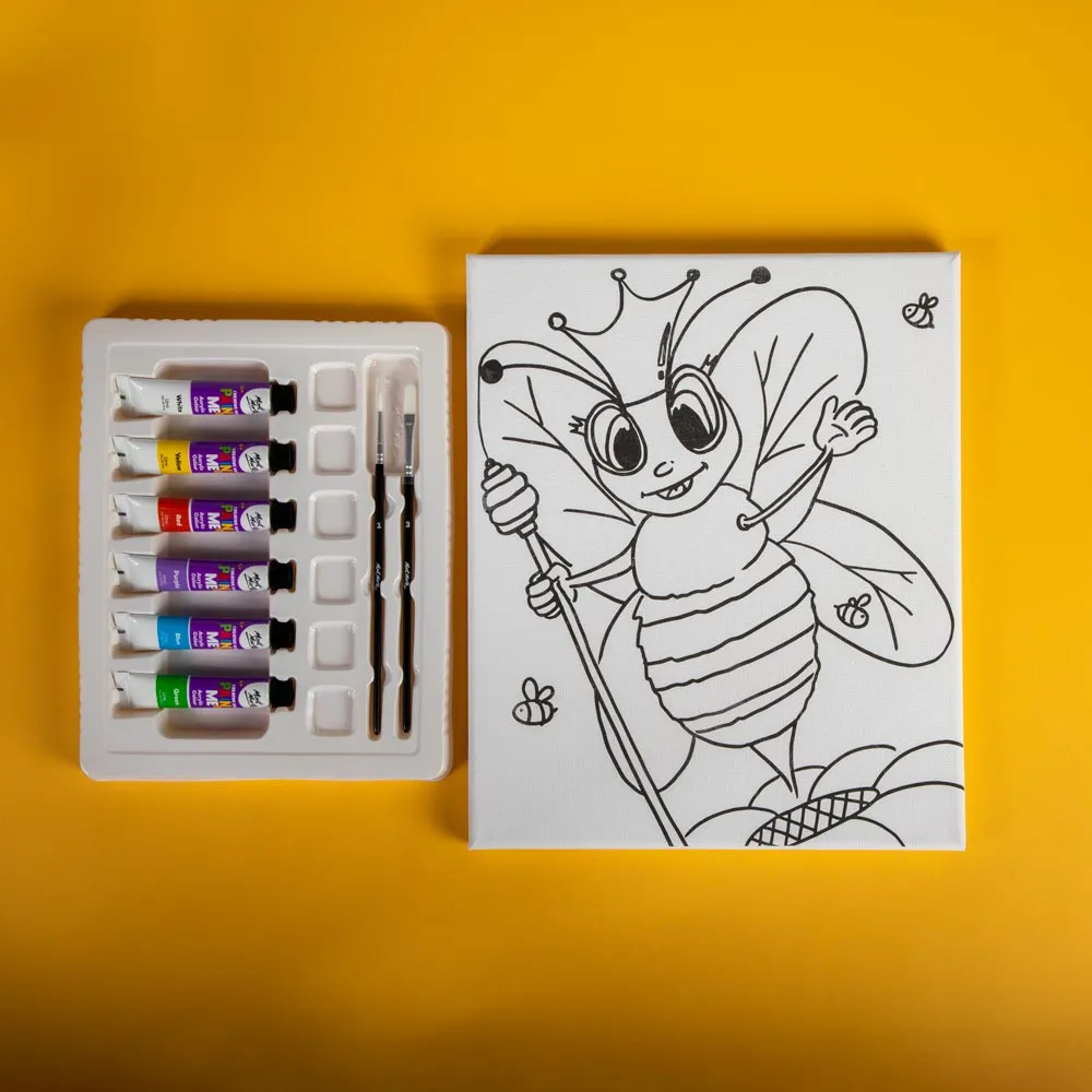 Creative Kids Paint Me Set 9pc - Queen Bee