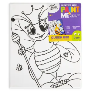 Creative Kids Paint Me Set 9pc - Queen Bee
