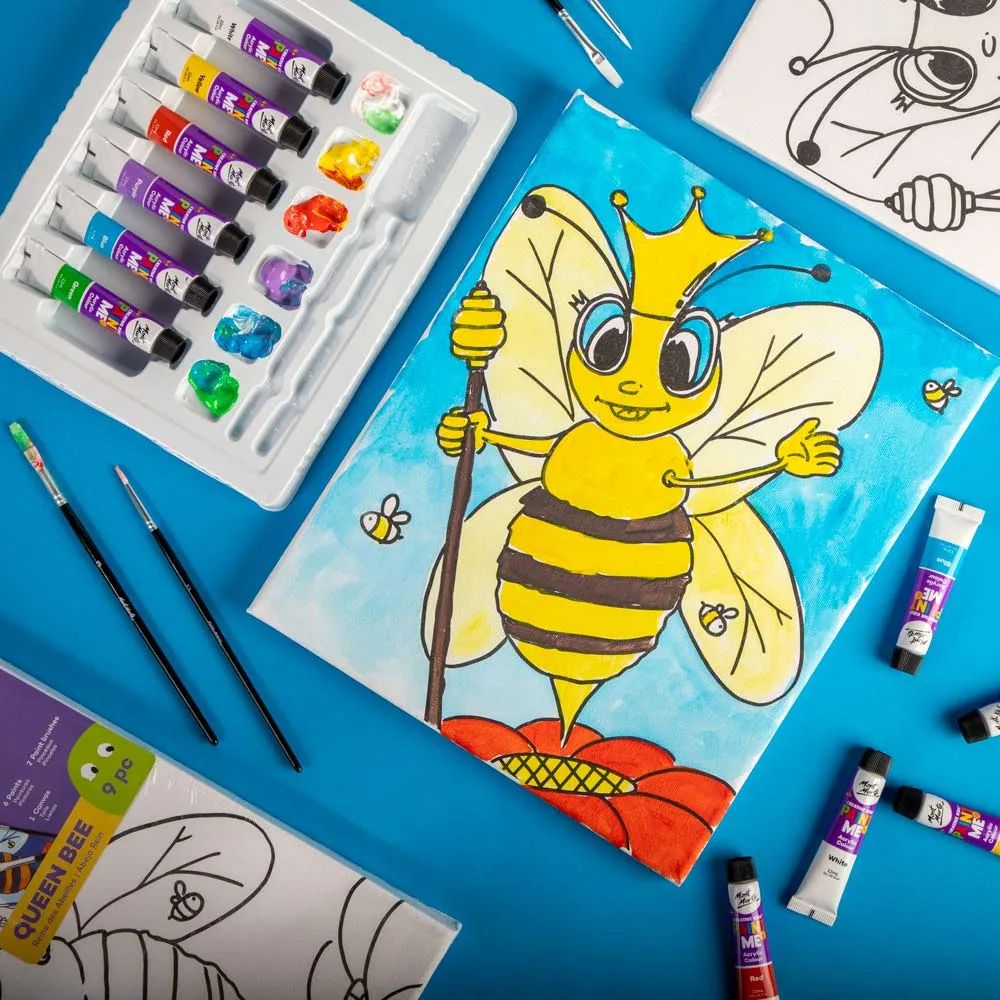Creative Kids Paint Me Set 9pc - Queen Bee