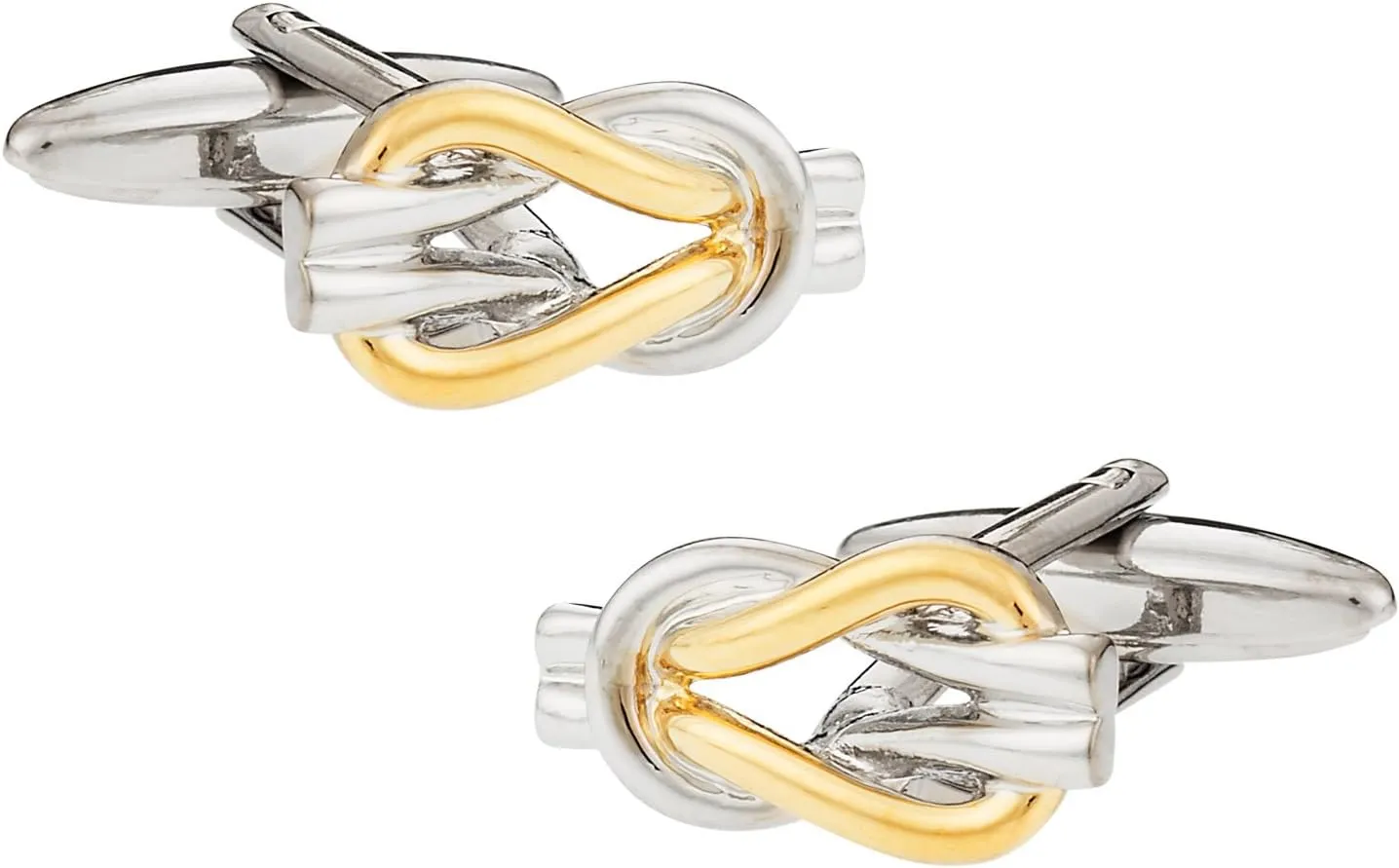 Cuff-Daddy Love Knot Romance Valentine Cufflinks with Presentation Box
