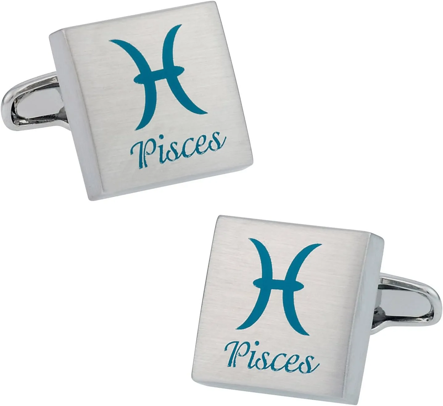 Cuff-Daddy Pisces Zodiac Sign Cufflinks with Presentation Box