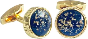 Cufflinks for Men, Groom Cufflinks Gold Plated Mens Cufflinks Unique Gift for Groomsman Brother Father