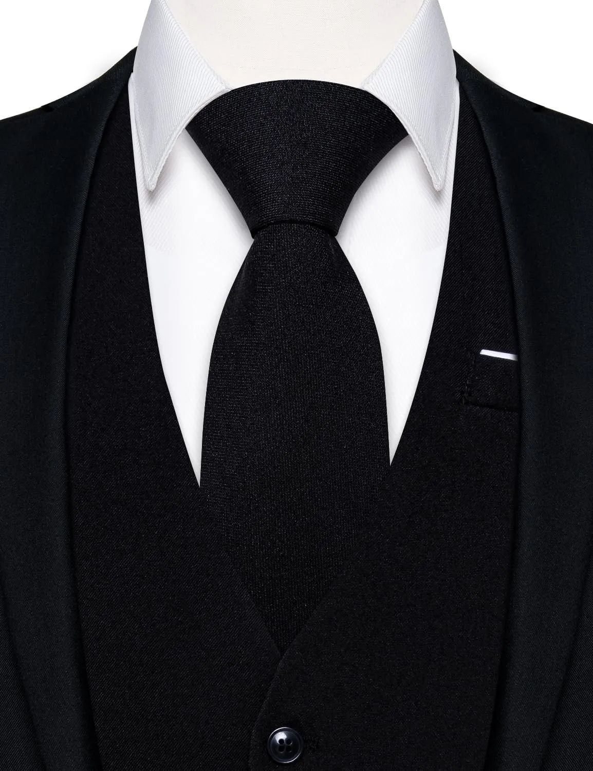 DiBanGu 4PCS Mens Suit Vest Linen Solid Color Vest for Men Wedding Casual Waistcoat Necktie Pocket Square Cufflinks S-3XL