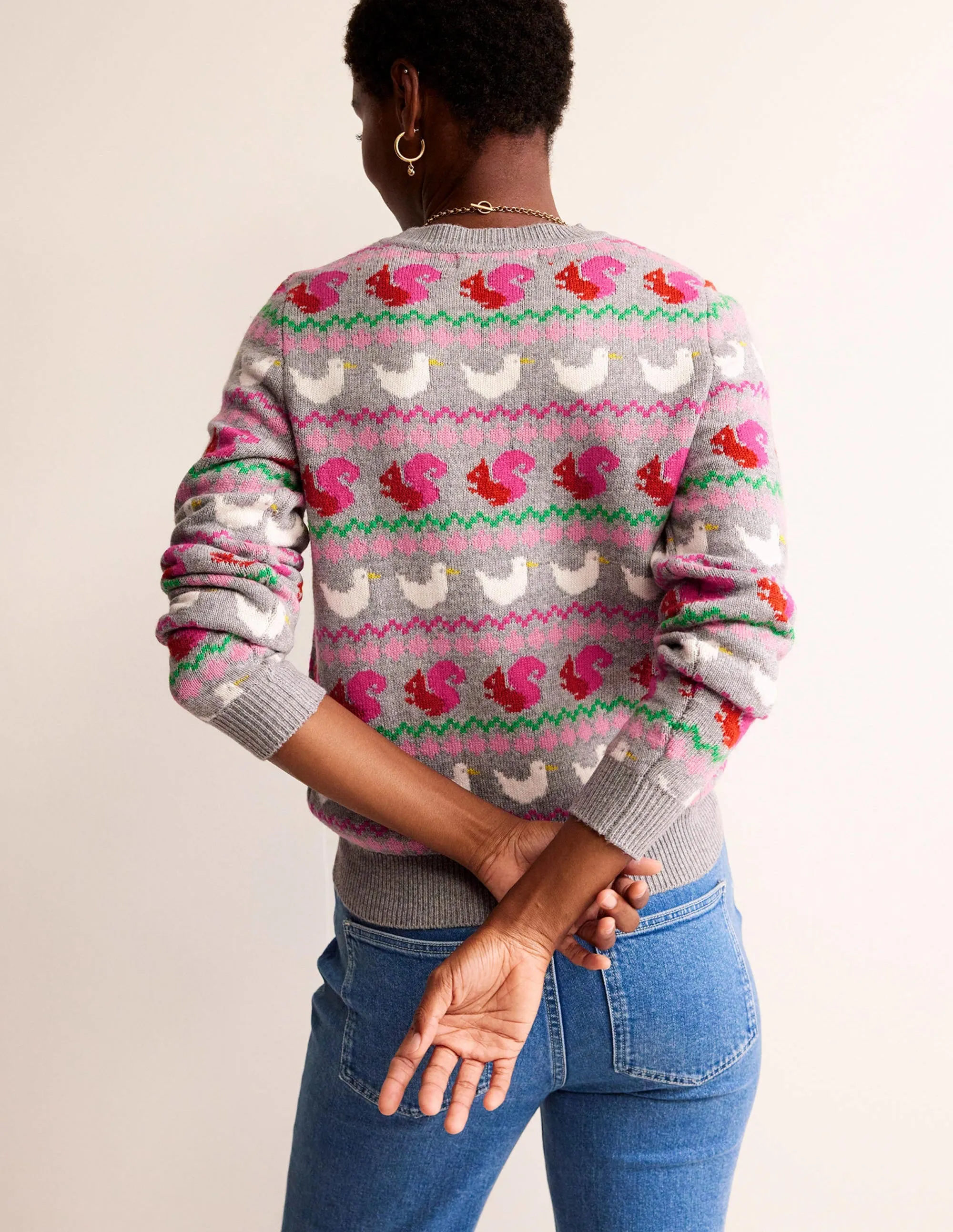 Edie Fair Isle Jumper-Nature Lover