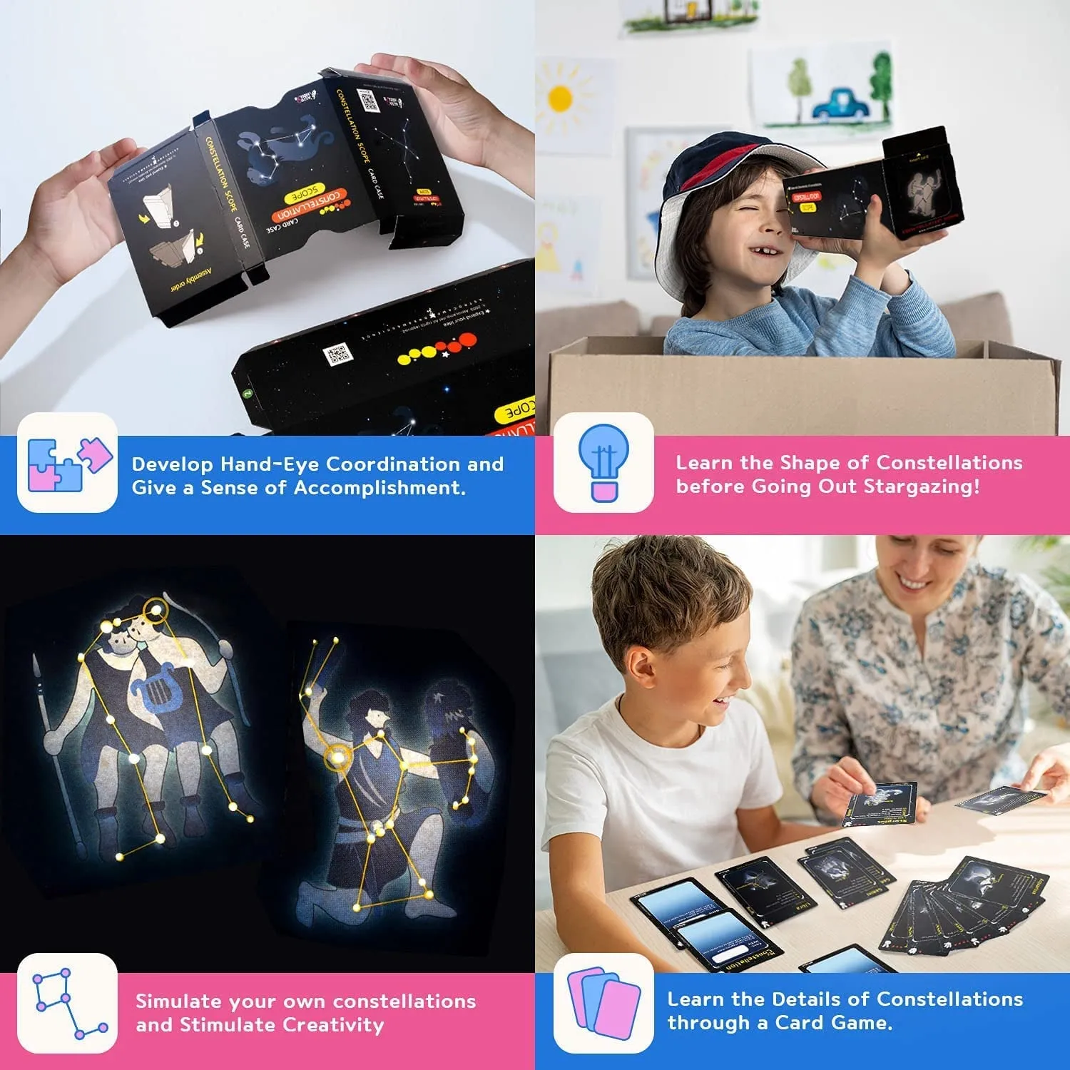 Explore the Stars: Constellation Telescope Simulator Set - Perfect Astronomy Gift