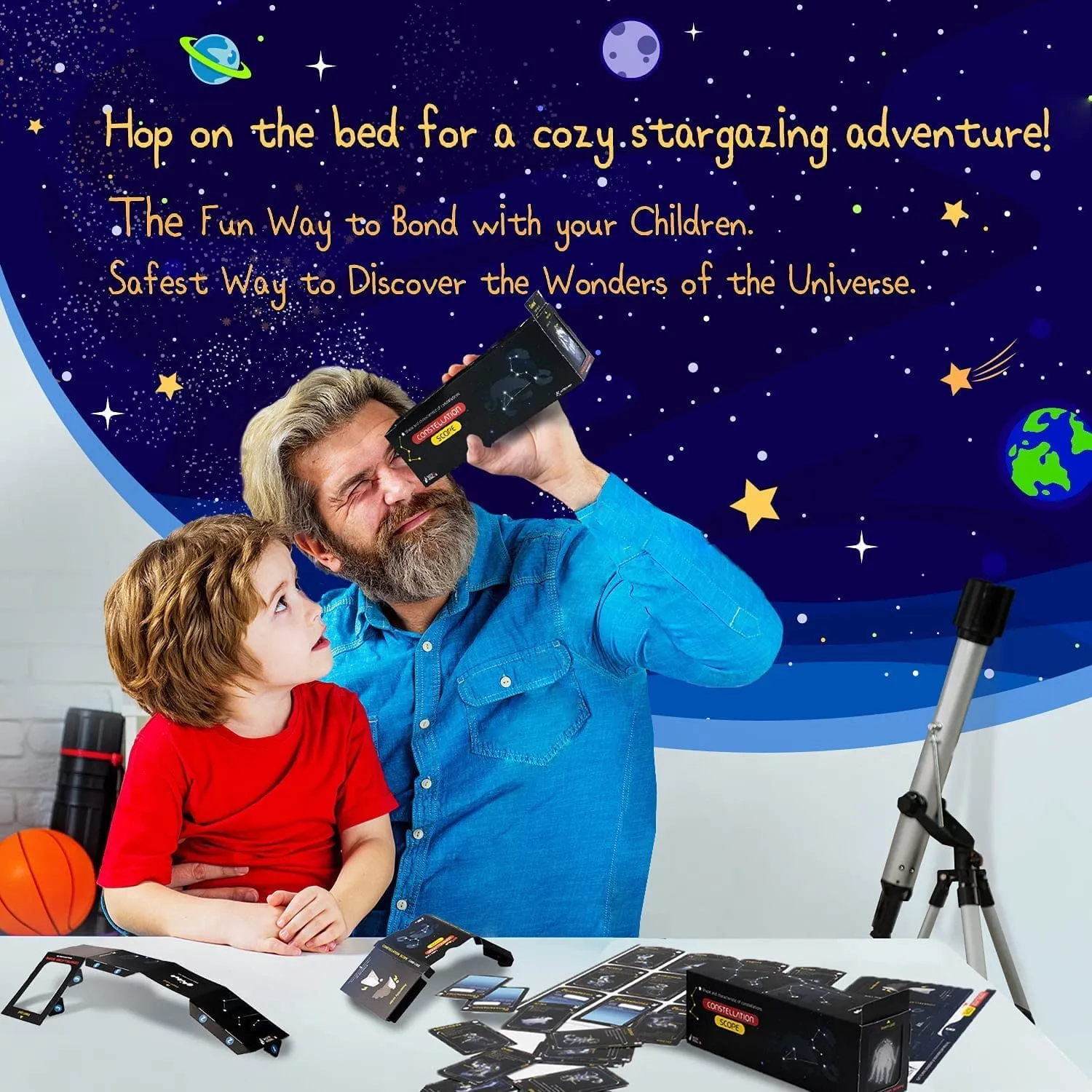 Explore the Stars: Constellation Telescope Simulator Set - Perfect Astronomy Gift