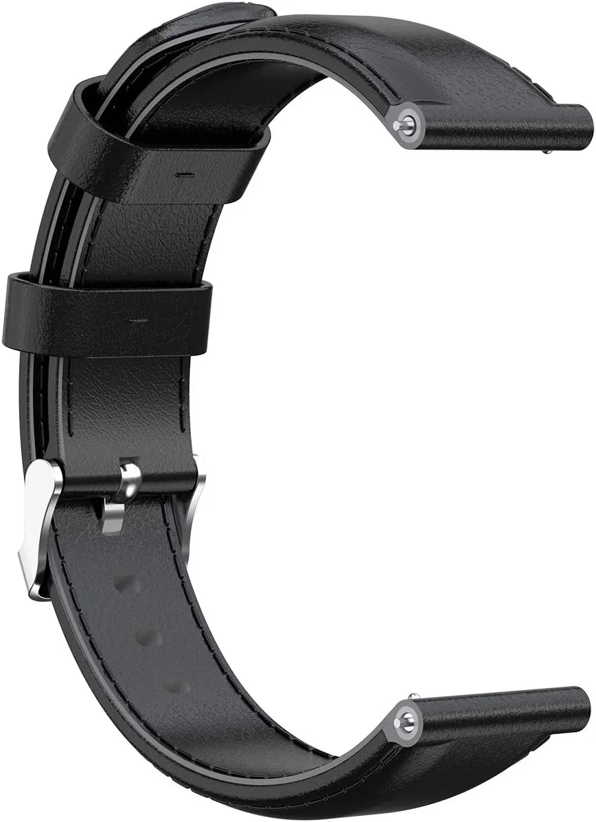 FitTurn Compatible with FITVII Slim Fitness Tracker Bands Leather Quick Release Watch Band Strap for FITVII Slim Fitness Tracker Women Kids