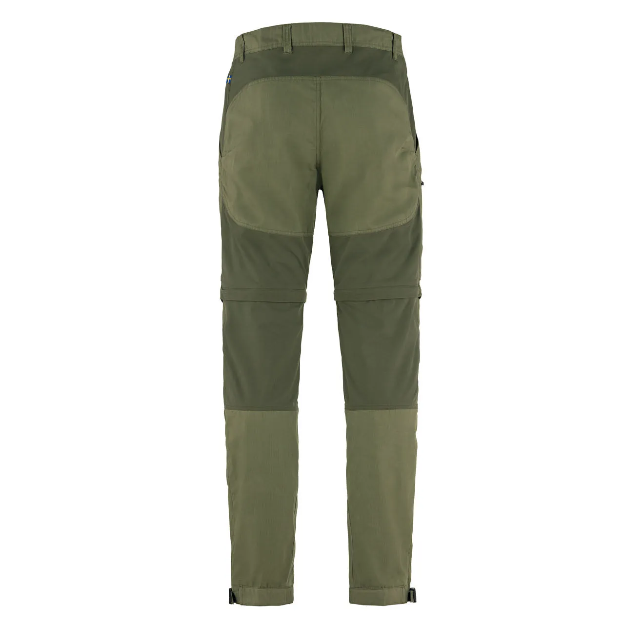 Fjallraven Abisko Lite Trekking Zip-Off Regular Trousers Green-Laurel Green