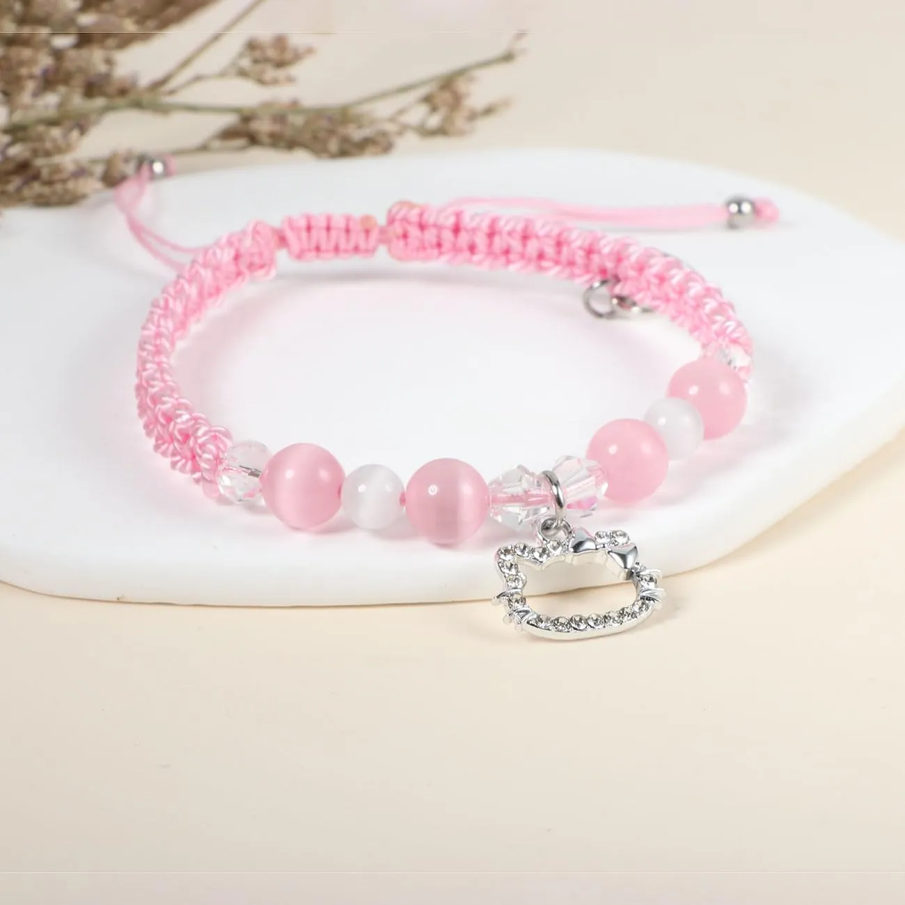 Friendship/Couples Bracelets Set, Birthday Valentine's Day Jewelry Gifts for BF GF Daughter Sister Bestie,Spider Kitty Gwen Matching Bracelet for Couples Best Friend
