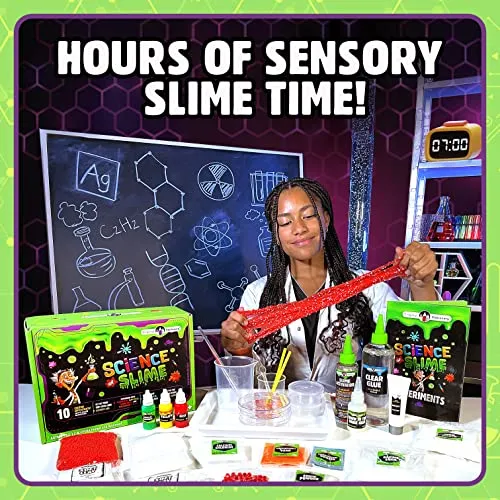 Fun slime experiment kit for children for science experiments such as oobleck and flummi