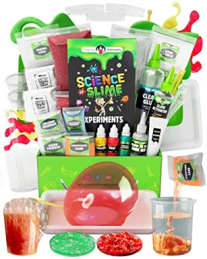 Fun slime experiment kit for children for science experiments such as oobleck and flummi