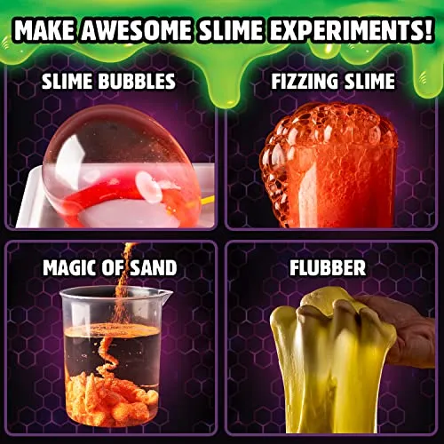 Fun slime experiment kit for children for science experiments such as oobleck and flummi