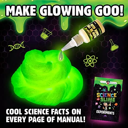 Fun slime experiment kit for children for science experiments such as oobleck and flummi