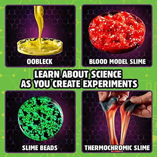 Fun slime experiment kit for children for science experiments such as oobleck and flummi