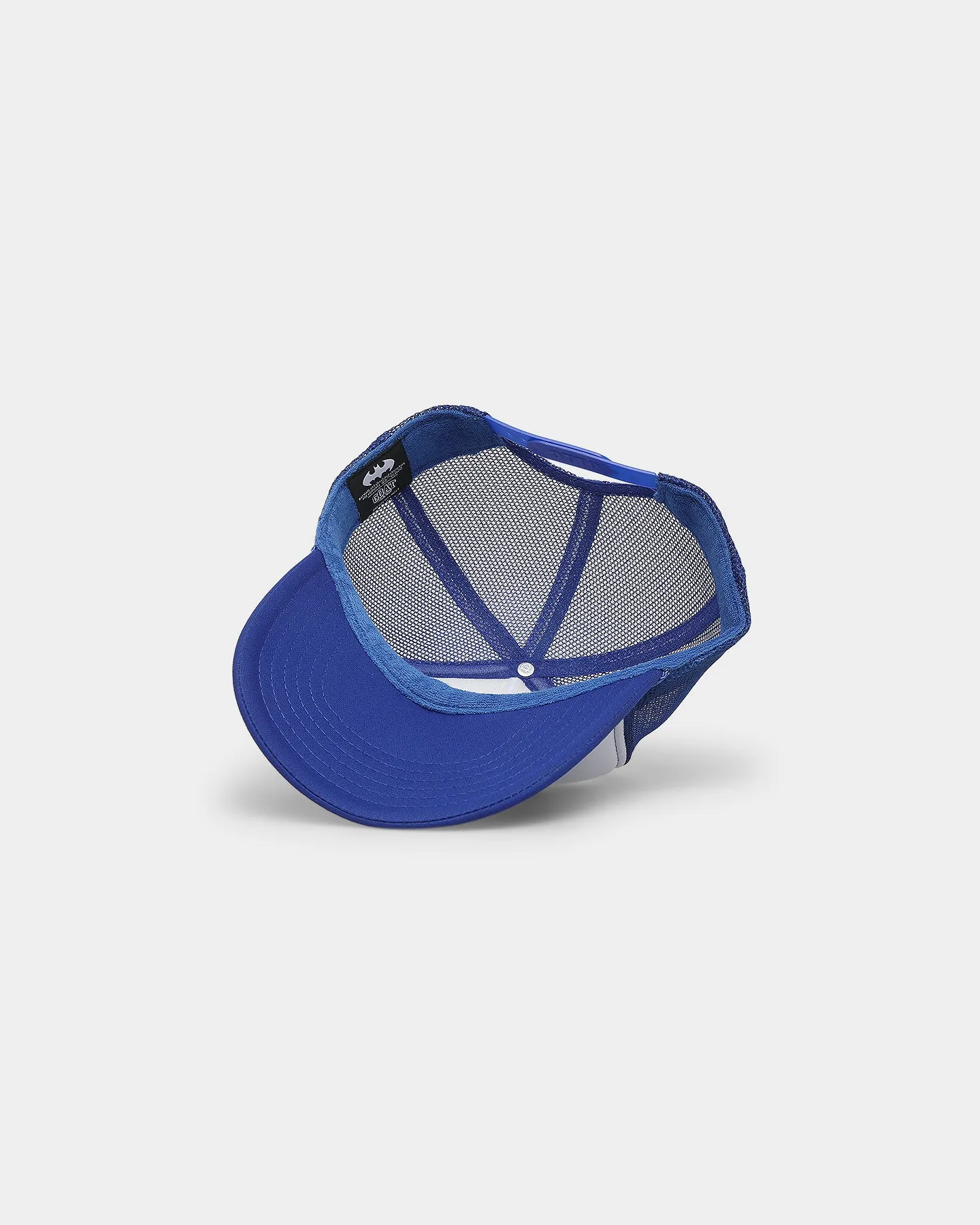 Goat Crew X Batman Batman Logo Trucker Snapback Blue/White