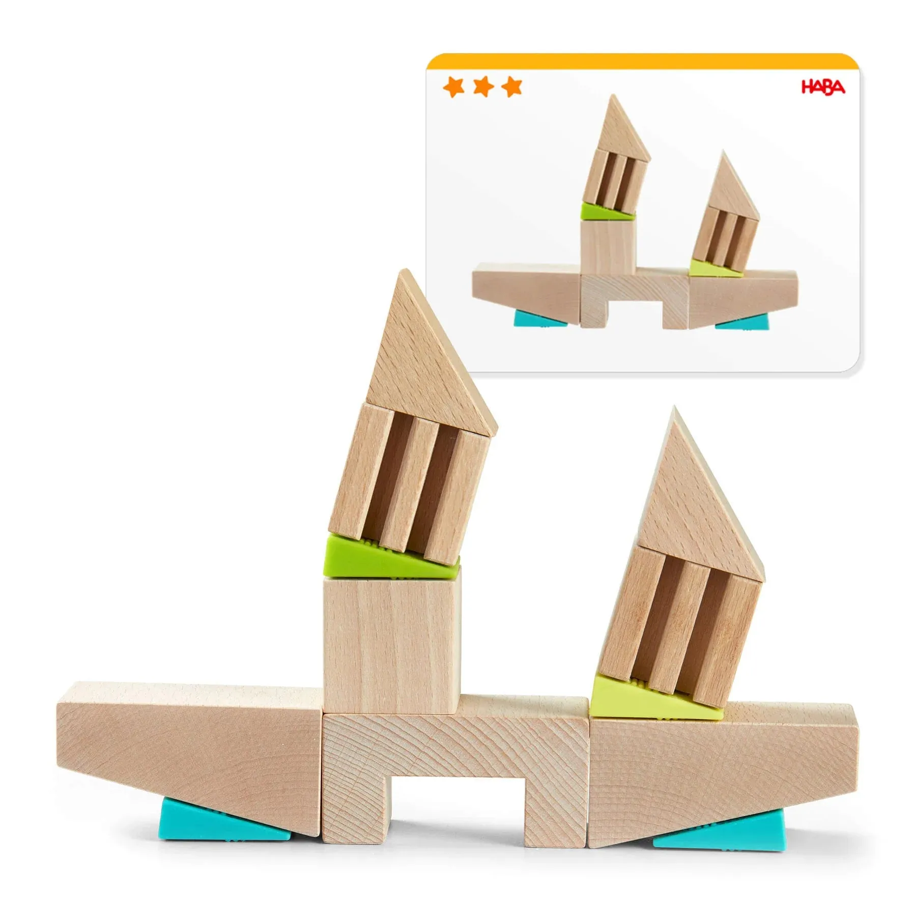 HABA - Crooked Tower Wooden Block